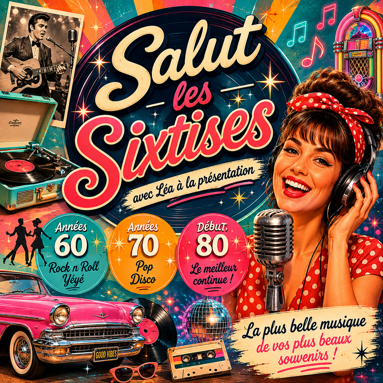Emission podcast Philippe Detraux - Salut les Sixtises