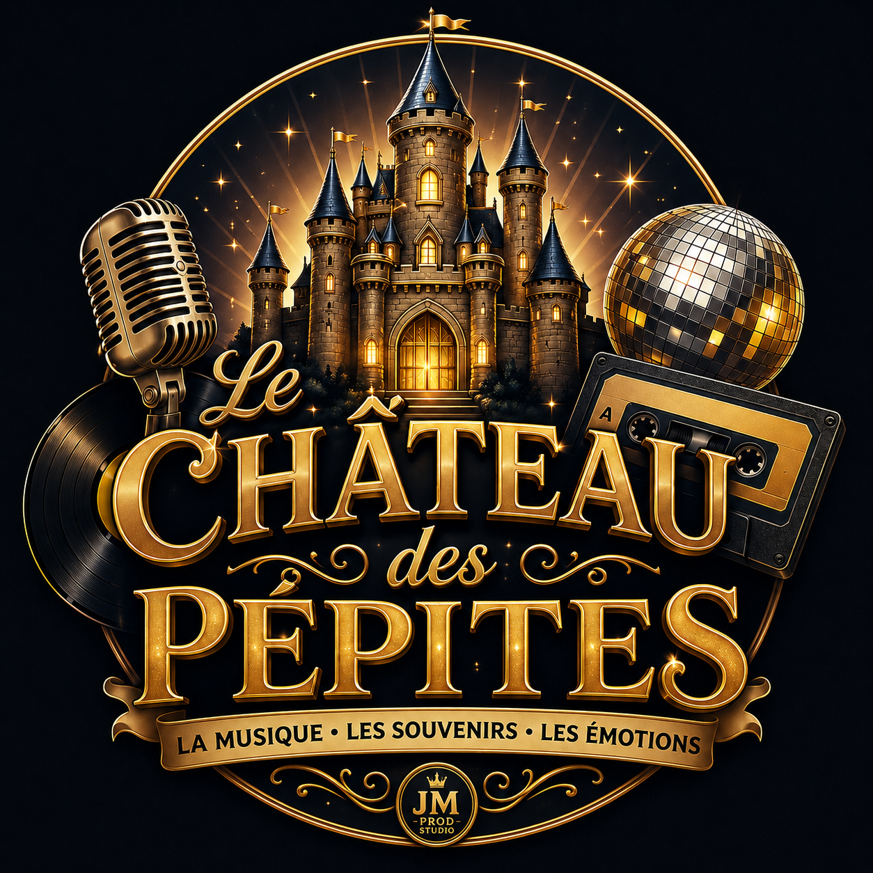 Emission podcast JM Prod Studio - Le château des pépites