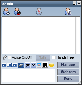 chat audio et vidéo privé
